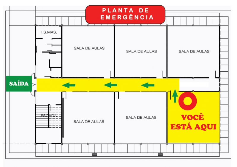 Plano Emergência e Evacuação Francisco Morato - Plano de Evacuação Predial