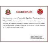 Certificado de Brigada de Incêndio