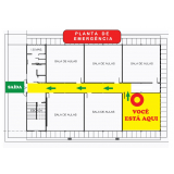 plano de evacuação predial preço Carandiru