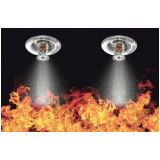 sistema de sprinkler combate a incêndio Diadema