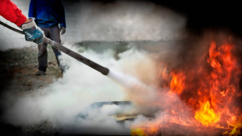 Treinamento Combate a Incêndio com Extintores Valor Jardim América - Treinamento Combate a Princípio de Incêndio