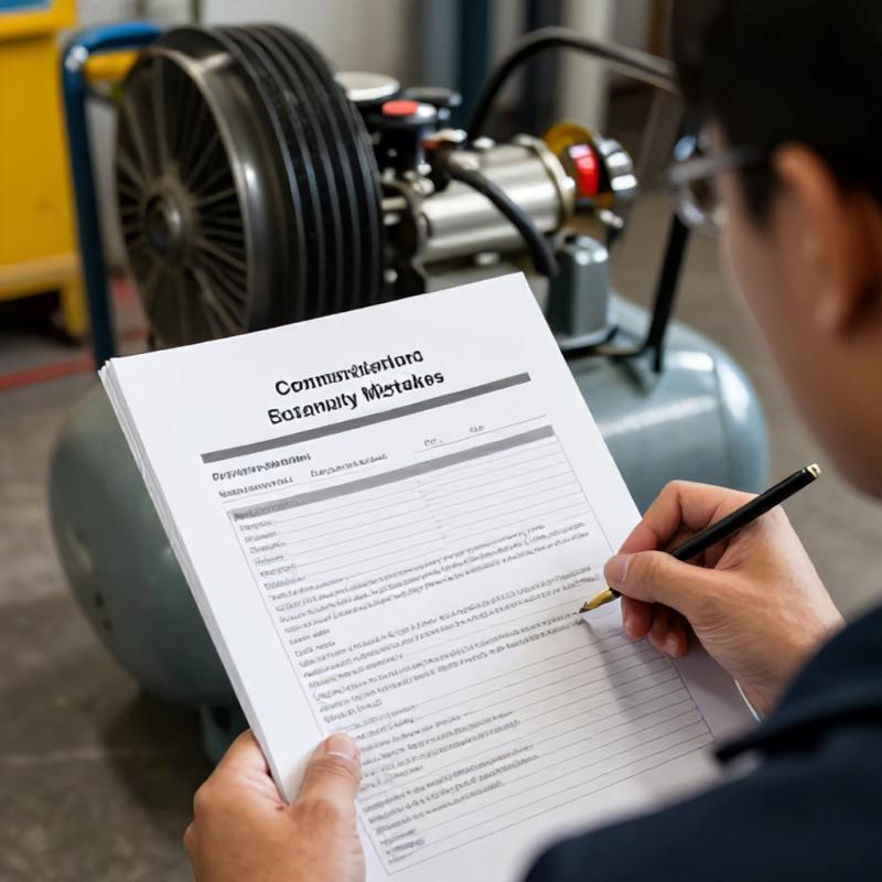 Laudo Técnico Compressor de Ar: Descubra Erros Comuns que Podem Custar Caro
