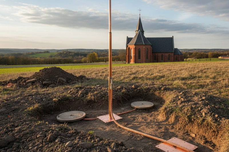 Tudo Sobre Aterramento de Para-raios para Segurança Eficiente