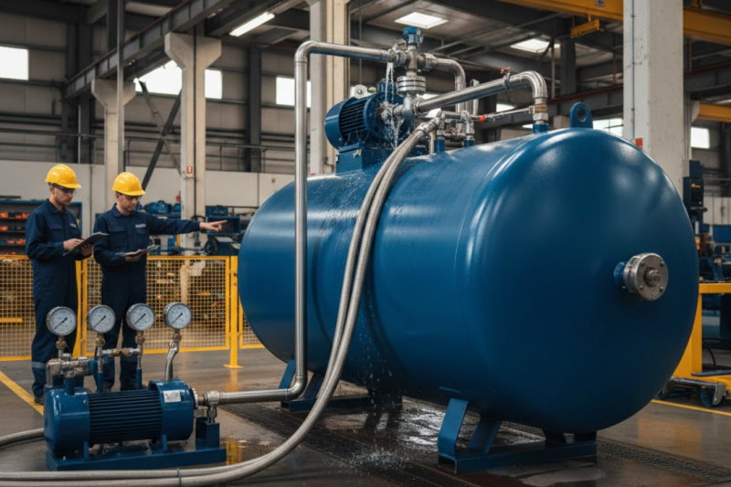 Guia Completo sobre Teste Hidrostático em Compressores e Vantagens